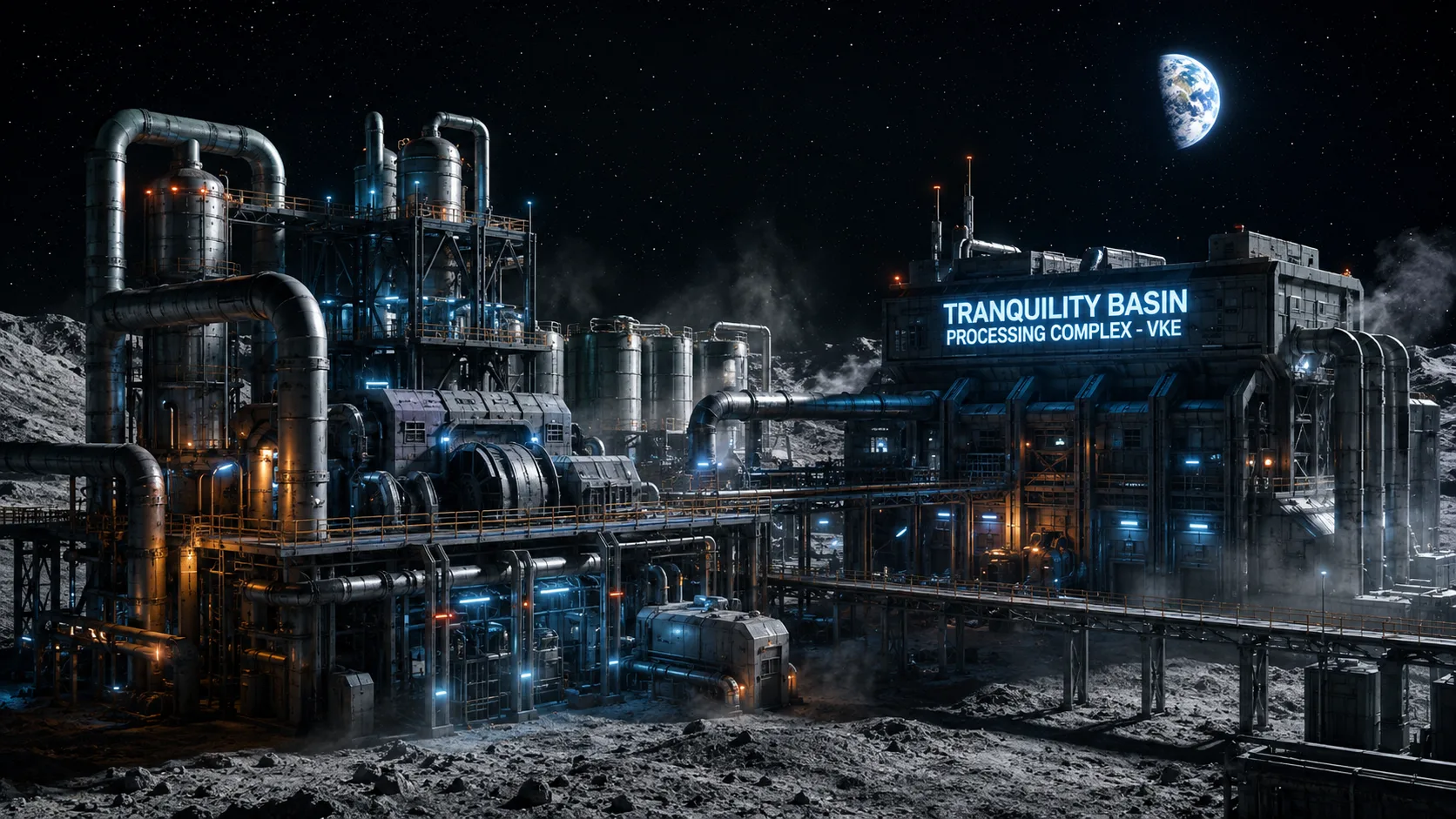 Tranquility Basin Processing Complex refinery facility
